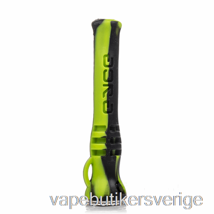 Vape Sverige Eyce Shorty Silikon Chillum Creatrgrn (svart / Limegrön)
